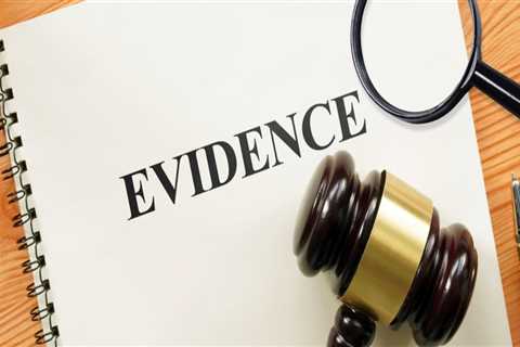 Understanding the Role of Evidence in Criminal Law Cases