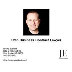 Utah Business Contract Lawyer