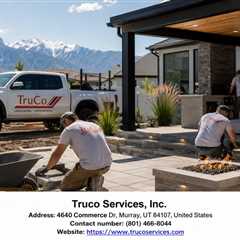 Sandy Utah Modern Patio Design