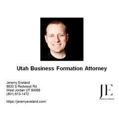 Utah Business Formation Attorney