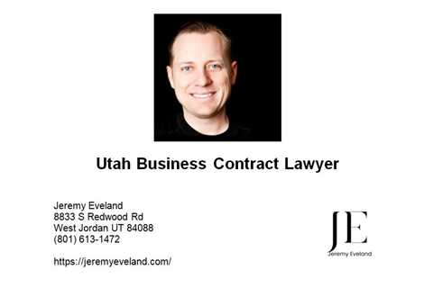 Utah Business Contract Lawyer