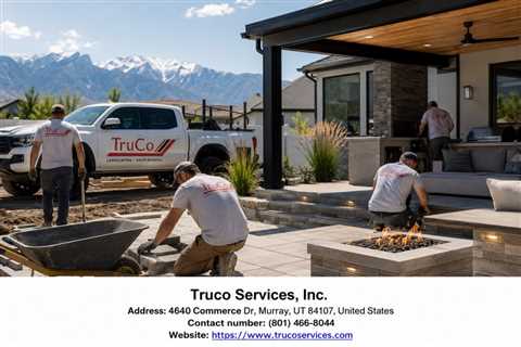 Sandy Utah Modern Patio Design