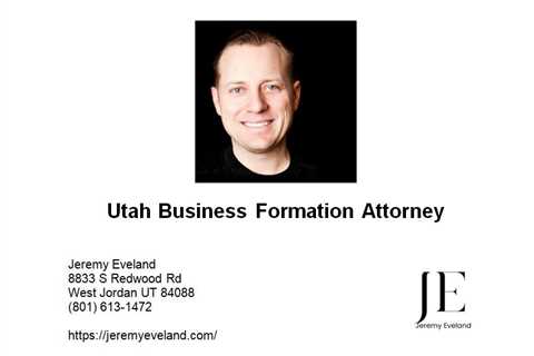 Utah Business Formation Attorney